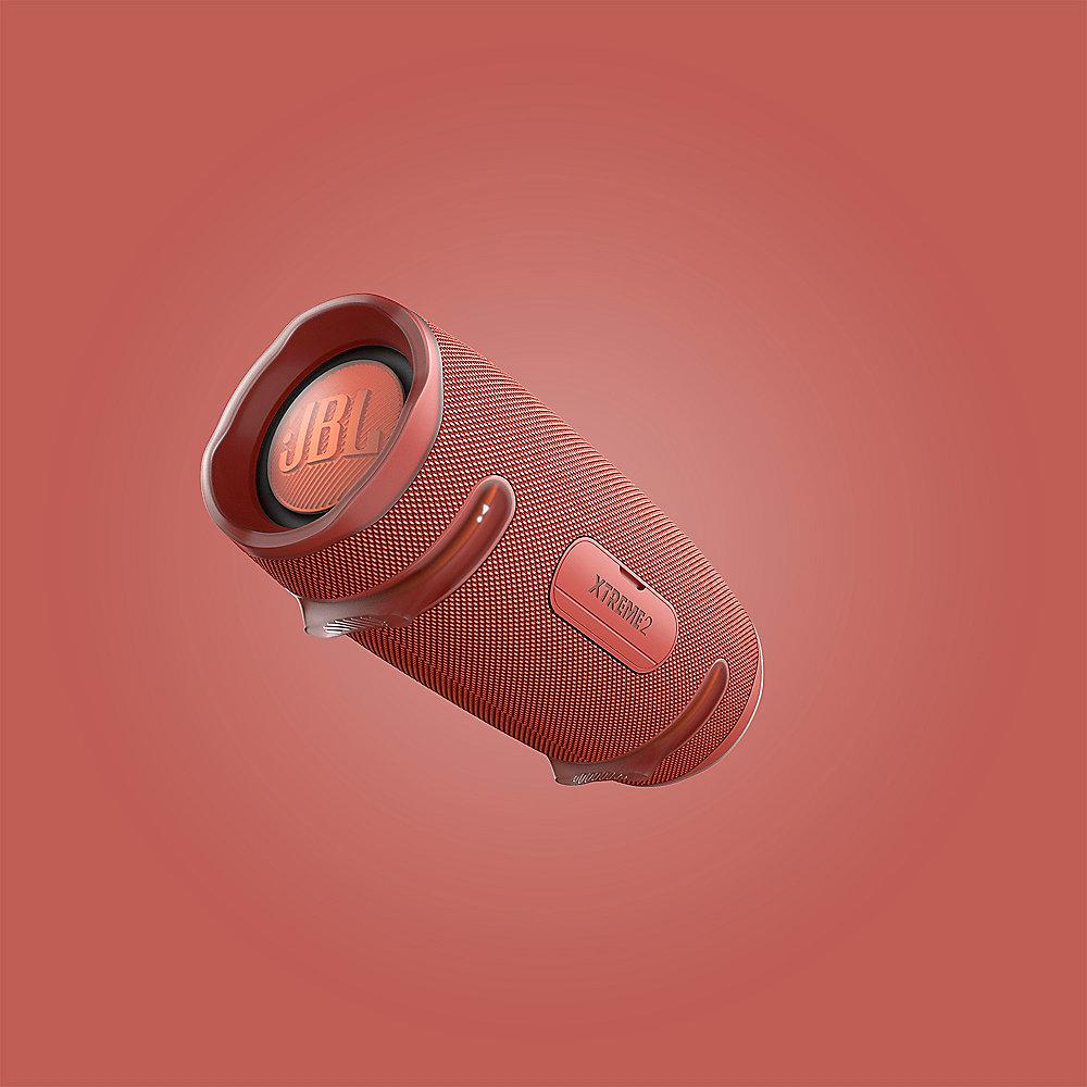 JBL Xtreme 2 Rot Bluetooth Lautsprecher IPX7 Wasserdicht, JBL, Xtreme, 2, Rot, Bluetooth, Lautsprecher, IPX7, Wasserdicht