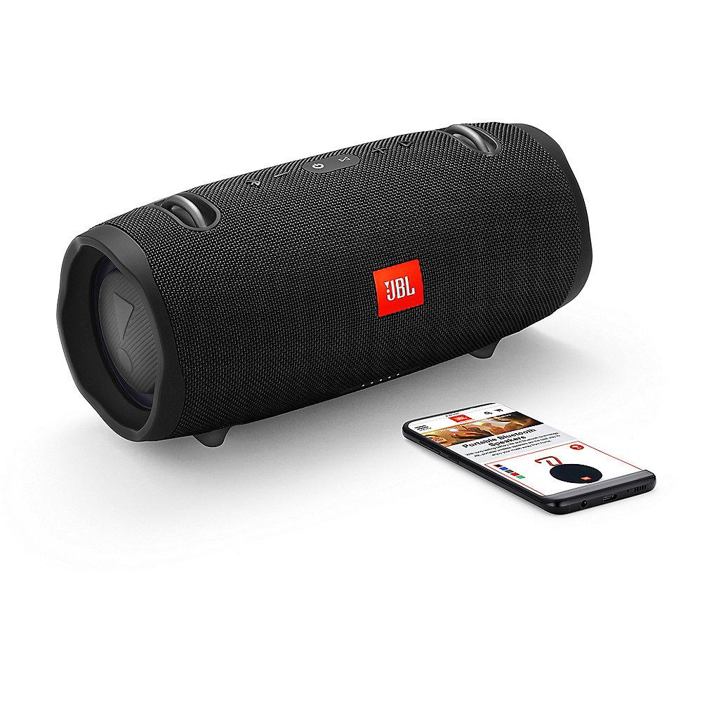 JBL Xtreme 2 Schwarz Bluetooth Lautsprecher IPX7 Wasserdicht