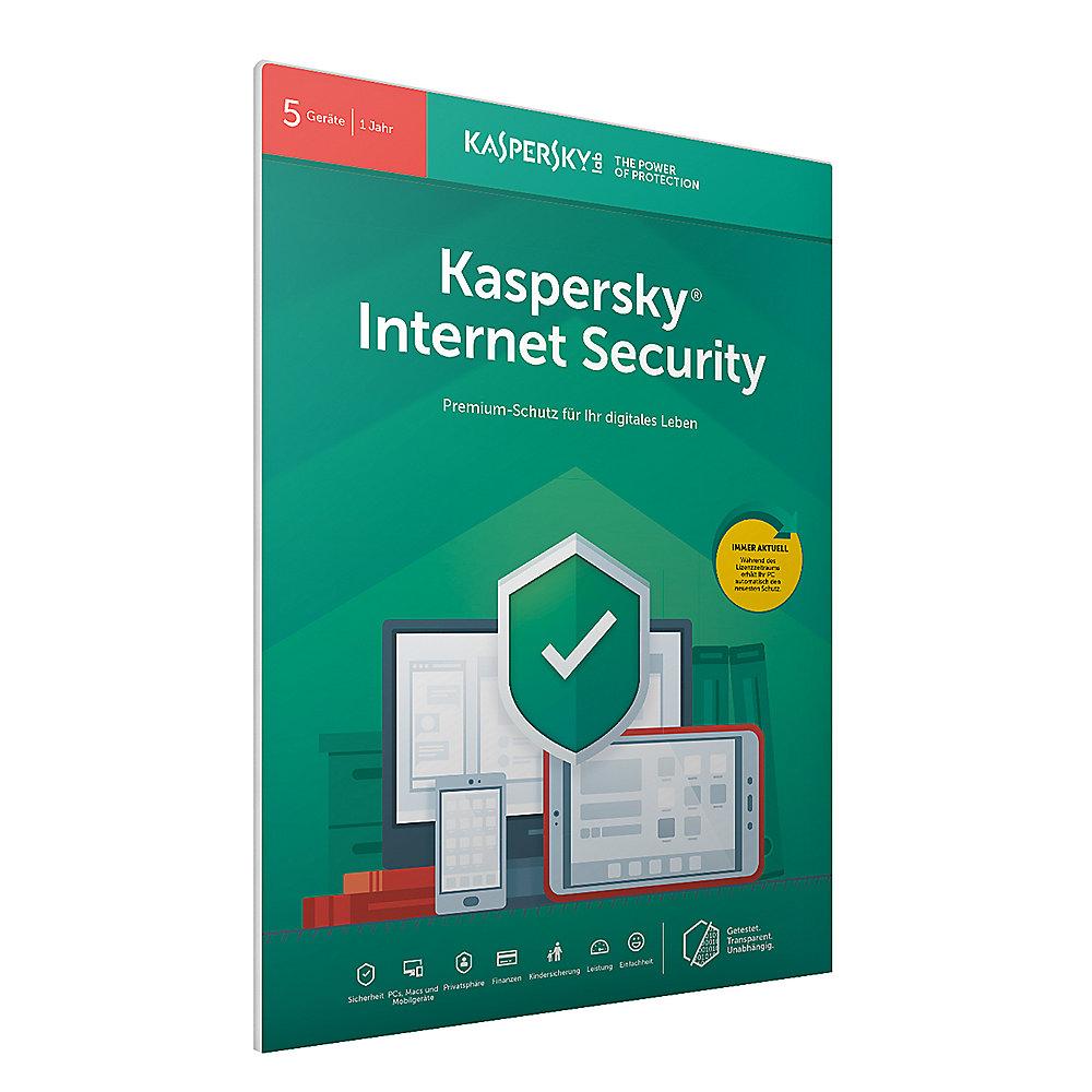 Kaspersky Internet Security 5Geräte 1Jahr FFP / Produkt Key, Kaspersky, Internet, Security, 5Geräte, 1Jahr, FFP, /, Produkt, Key