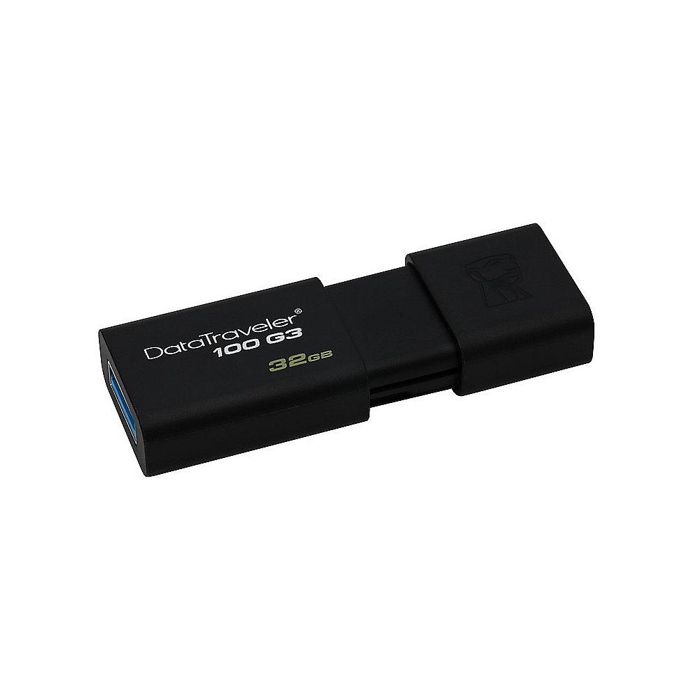 Kingston 32GB DataTraveler 100 G3 USB 3.0, Kingston, 32GB, DataTraveler, 100, G3, USB, 3.0