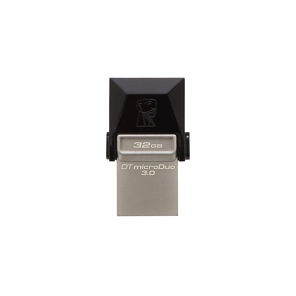 Kingston 32GB DataTraveler microduo OTG USB3.0 USB-Stick, Kingston, 32GB, DataTraveler, microduo, OTG, USB3.0, USB-Stick