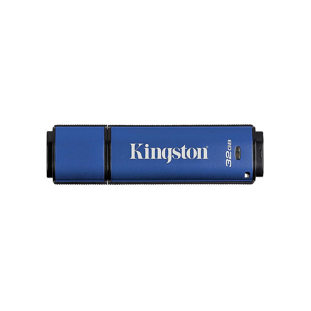 Kingston 32GB DataTraveler Vault Privacy 3.0 mit Management Data Secure Stick, Kingston, 32GB, DataTraveler, Vault, Privacy, 3.0, Management, Data, Secure, Stick