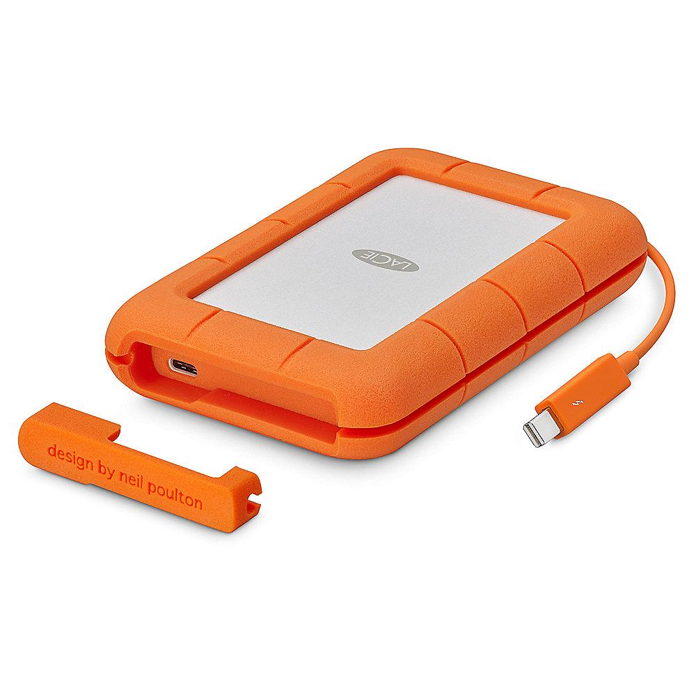 LaCie Rugged Thunderbolt / USB-C 3.0 1TB SSD 2.5 Zoll, LaCie, Rugged, Thunderbolt, /, USB-C, 3.0, 1TB, SSD, 2.5, Zoll