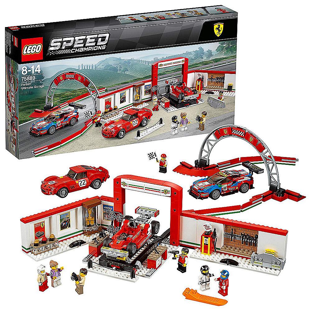 LEGO Speed Champions - Ferrari Ultimative Garage (75889), LEGO, Speed, Champions, Ferrari, Ultimative, Garage, 75889,