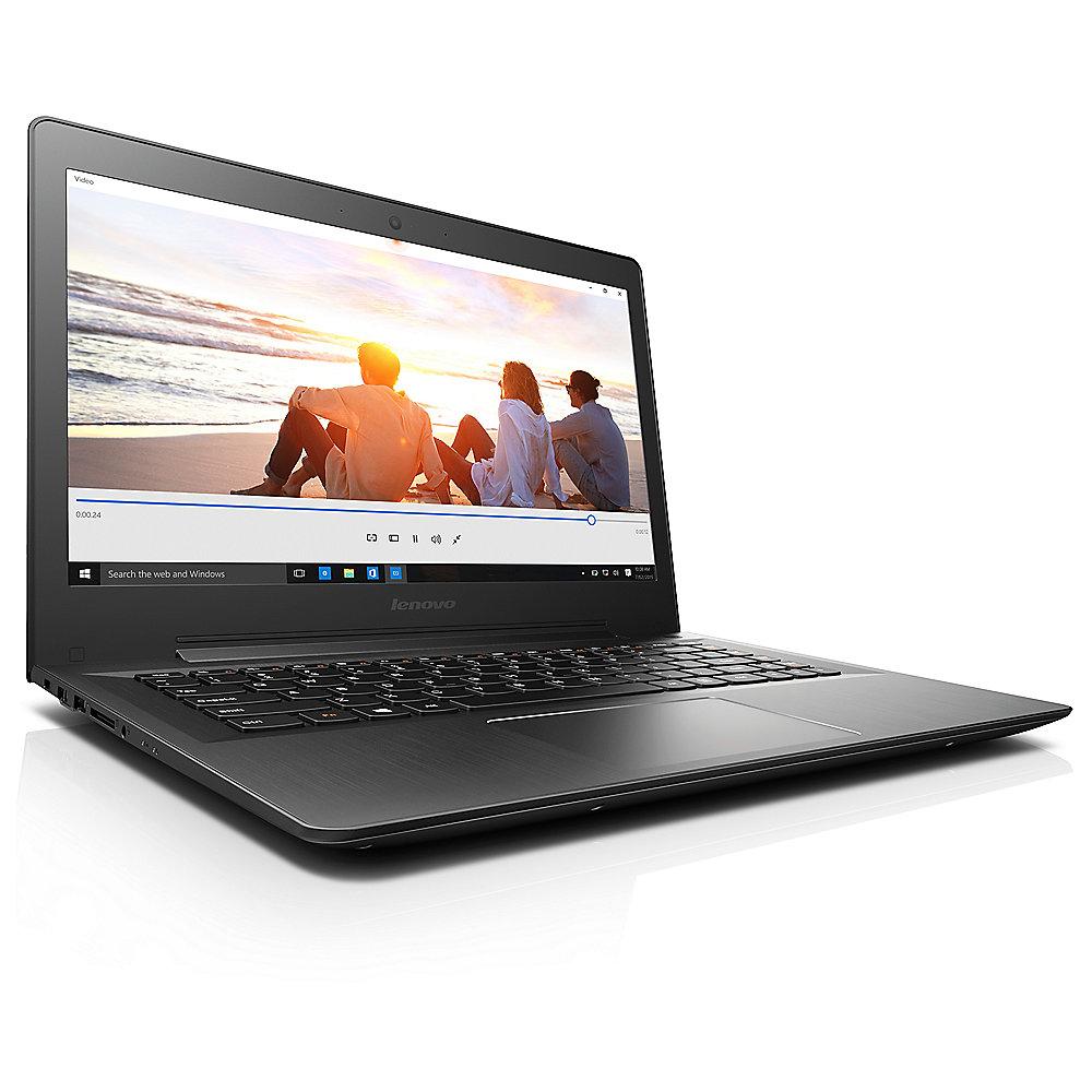 Lenovo IdeaPad 500S-14ISK Notebook schwarz i5-6200U Full HD matt SSD Win 10