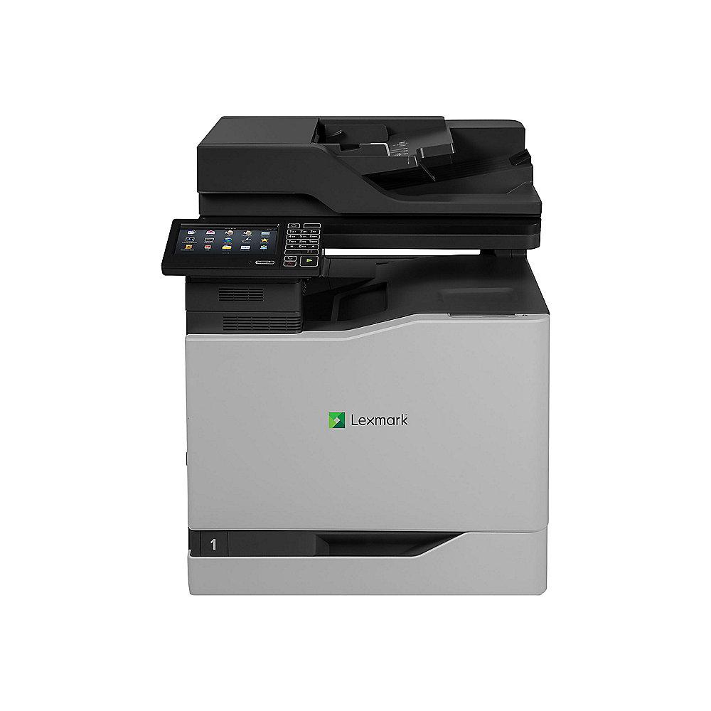 Lexmark CX827de Farblaser-Multifunktionsdrucker Scanner Kopierer Fax LAN, Lexmark, CX827de, Farblaser-Multifunktionsdrucker, Scanner, Kopierer, Fax, LAN