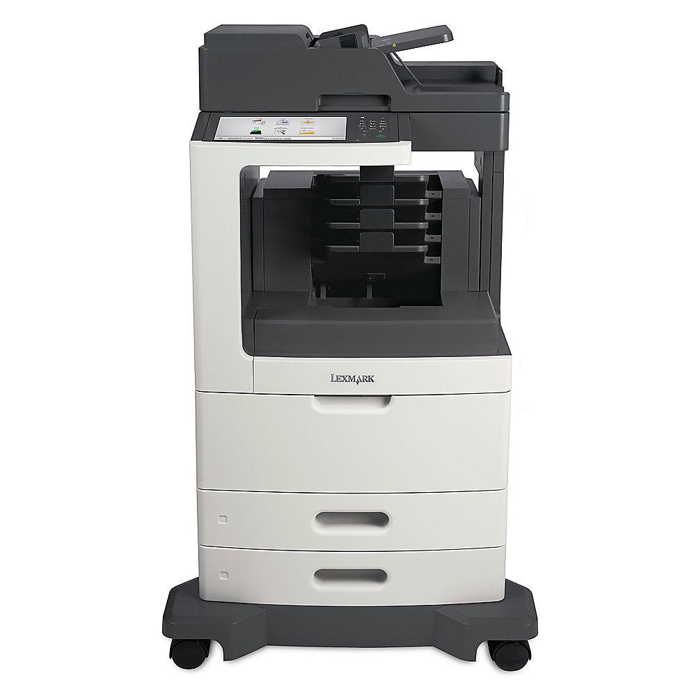 Lexmark MX810dme (S/W-Laserdrucker, Scanner, Kopierer, Fax), Lexmark, MX810dme, S/W-Laserdrucker, Scanner, Kopierer, Fax,