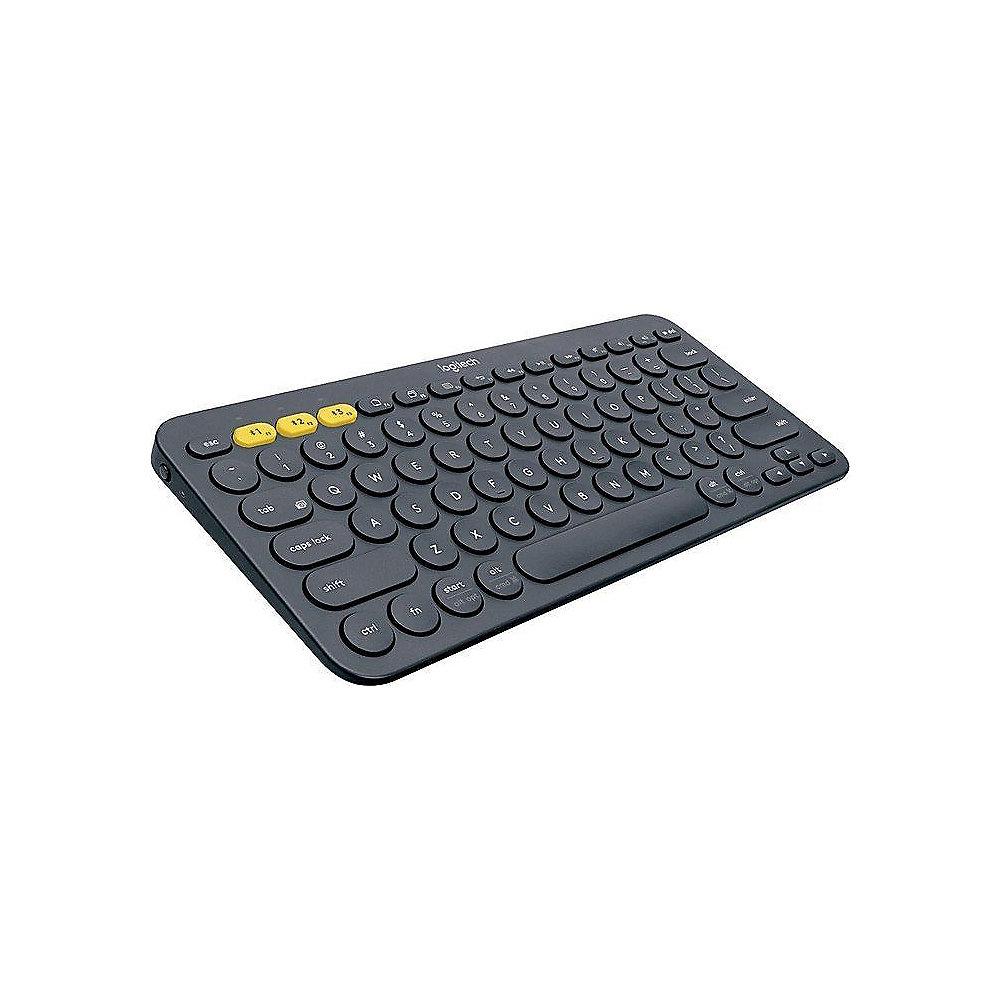 Logitech K380 Kabellose Bluetooth Tastatur für 3 Geräte Schwarz 920-007566, Logitech, K380, Kabellose, Bluetooth, Tastatur, 3, Geräte, Schwarz, 920-007566