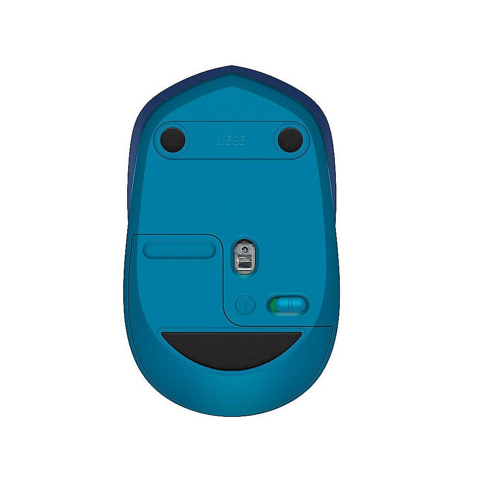 Logitech M535 Kabellose Mobile Bluetooth Maus Blau 910-004531
