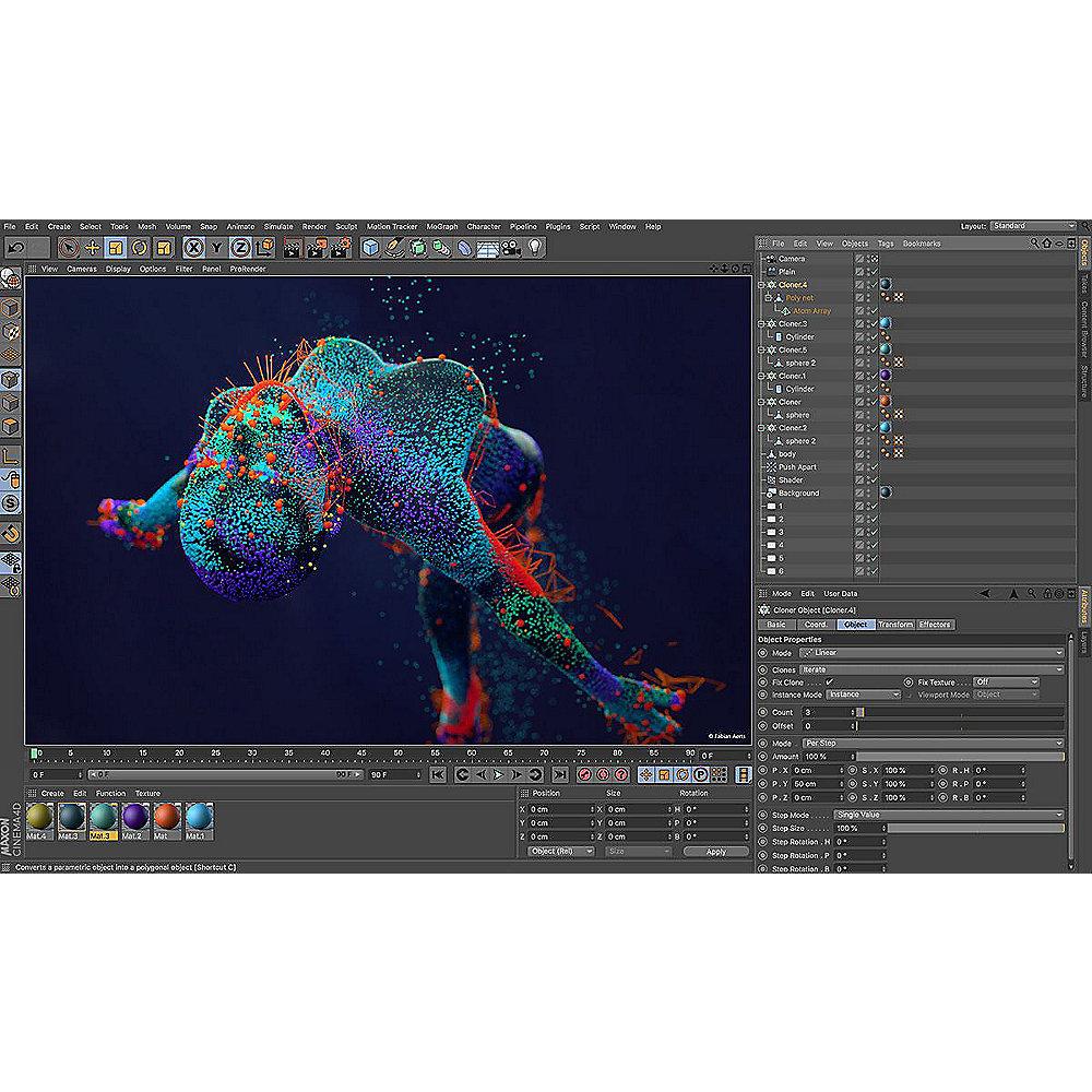 Maxon Cinema 4D R20 Studio Lizenz Upgrade von C4D Studio R19 zu Studio R20