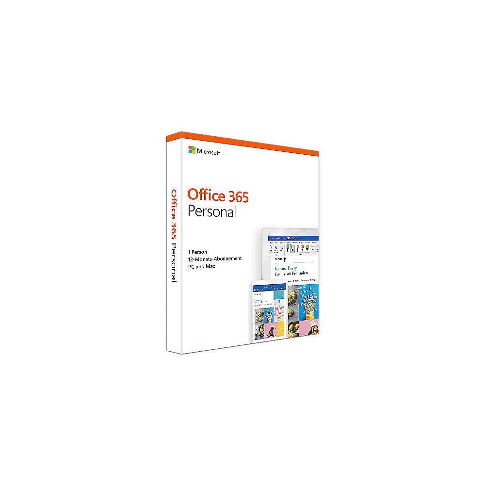 Microsoft Office 365 Personal P4 (1 Benutzer/ 3 Devices/ 1 Jahr) EN Mac/Win