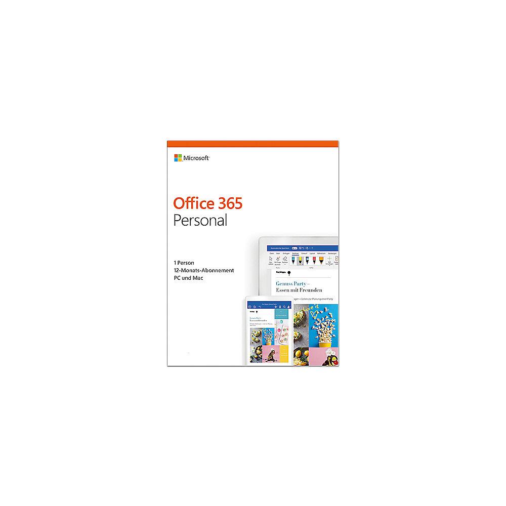 Microsoft Office 365 Personal P4 (1 Benutzer/ 3 Devices/ 1 Jahr) FR Mac/Win, Microsoft, Office, 365, Personal, P4, 1, Benutzer/, 3, Devices/, 1, Jahr, FR, Mac/Win