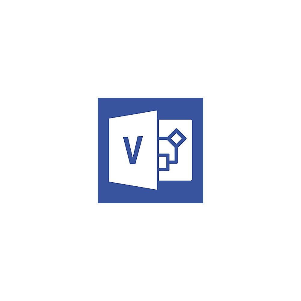 Microsoft Visio Standard 2016 Lizenz   SA, Single Language, EDU Open-NL