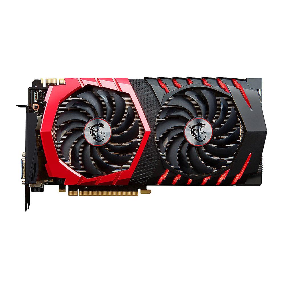 MSI GeForce GTX 1070 Gaming X TwinFrozr VI 8GB GDDR5 Grafikkarte DVI/HDMI/3xDP