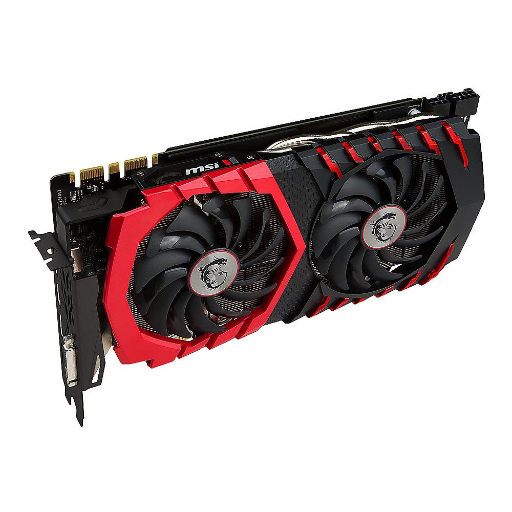 MSI GeForce GTX 1070 Gaming X TwinFrozr VI 8GB GDDR5 Grafikkarte DVI/HDMI/3xDP