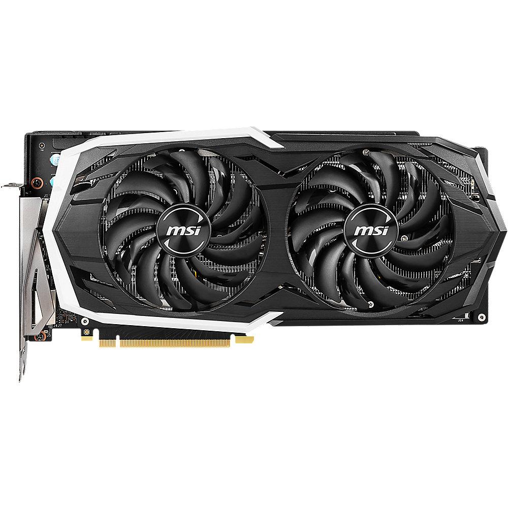 MSI GeForce RTX 2070 Armor OC 8GB GDDR6 Grafikkarte 3xDP/HDMI/USB-C