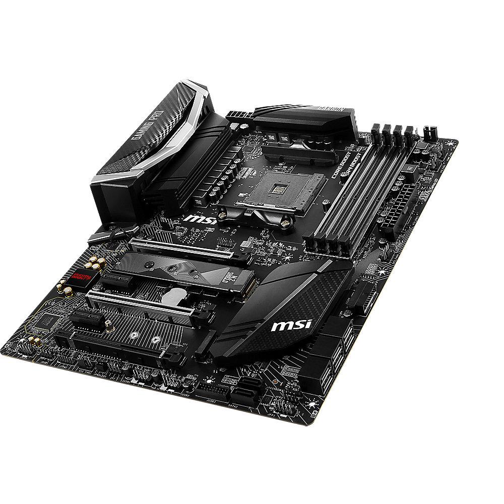 MSI X470 Gaming Pro Carbon SATA600/R/M.2/USB3.1 ATX Mainboard Sockel AM4