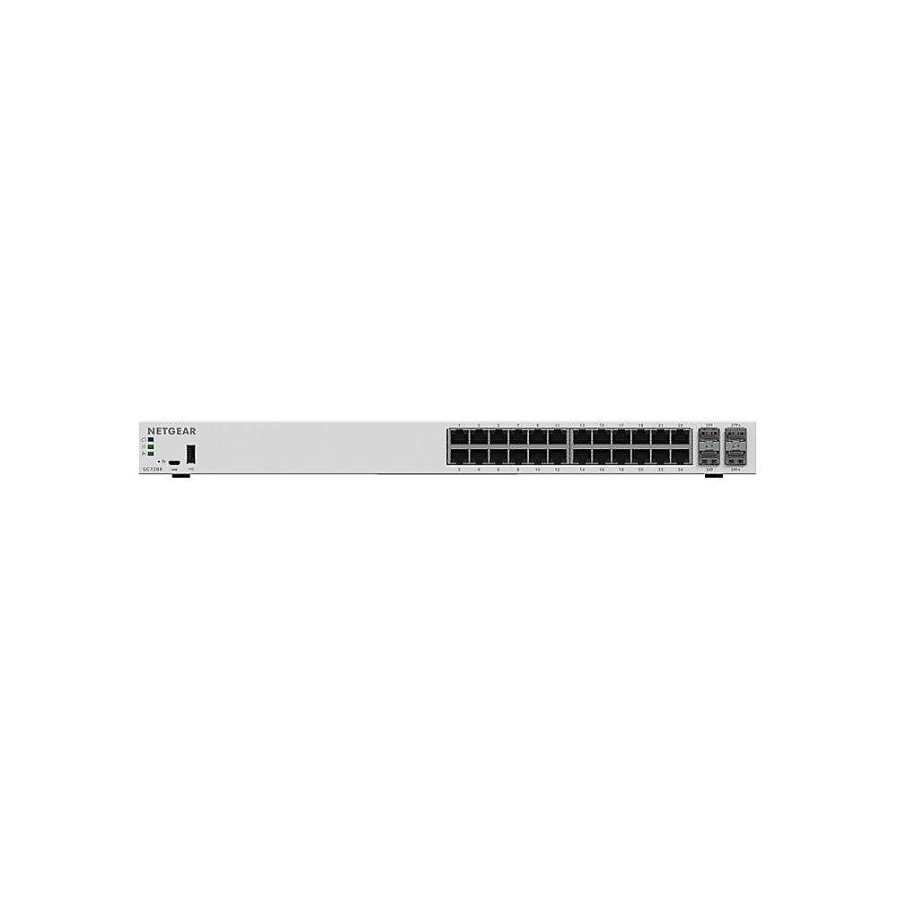 Netgear GC728XP Insight Managed Smart Cloud 28-Port Switch PoE  24x RJ45, 4x SFP, Netgear, GC728XP, Insight, Managed, Smart, Cloud, 28-Port, Switch, PoE, 24x, RJ45, 4x, SFP