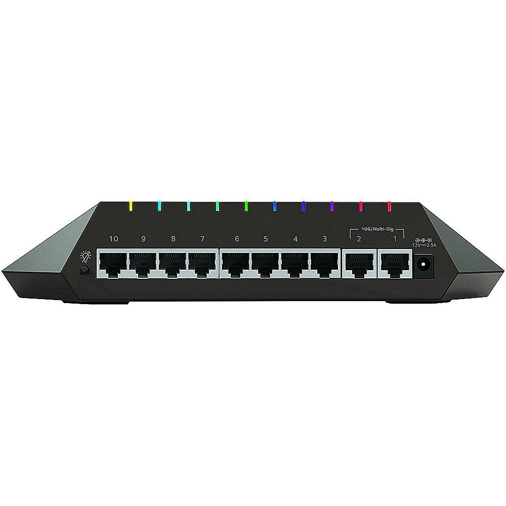 Netgear GS810EMX Nighthawk Pro Gaming SX10 8-Port Gigabit Switch, Netgear, GS810EMX, Nighthawk, Pro, Gaming, SX10, 8-Port, Gigabit, Switch