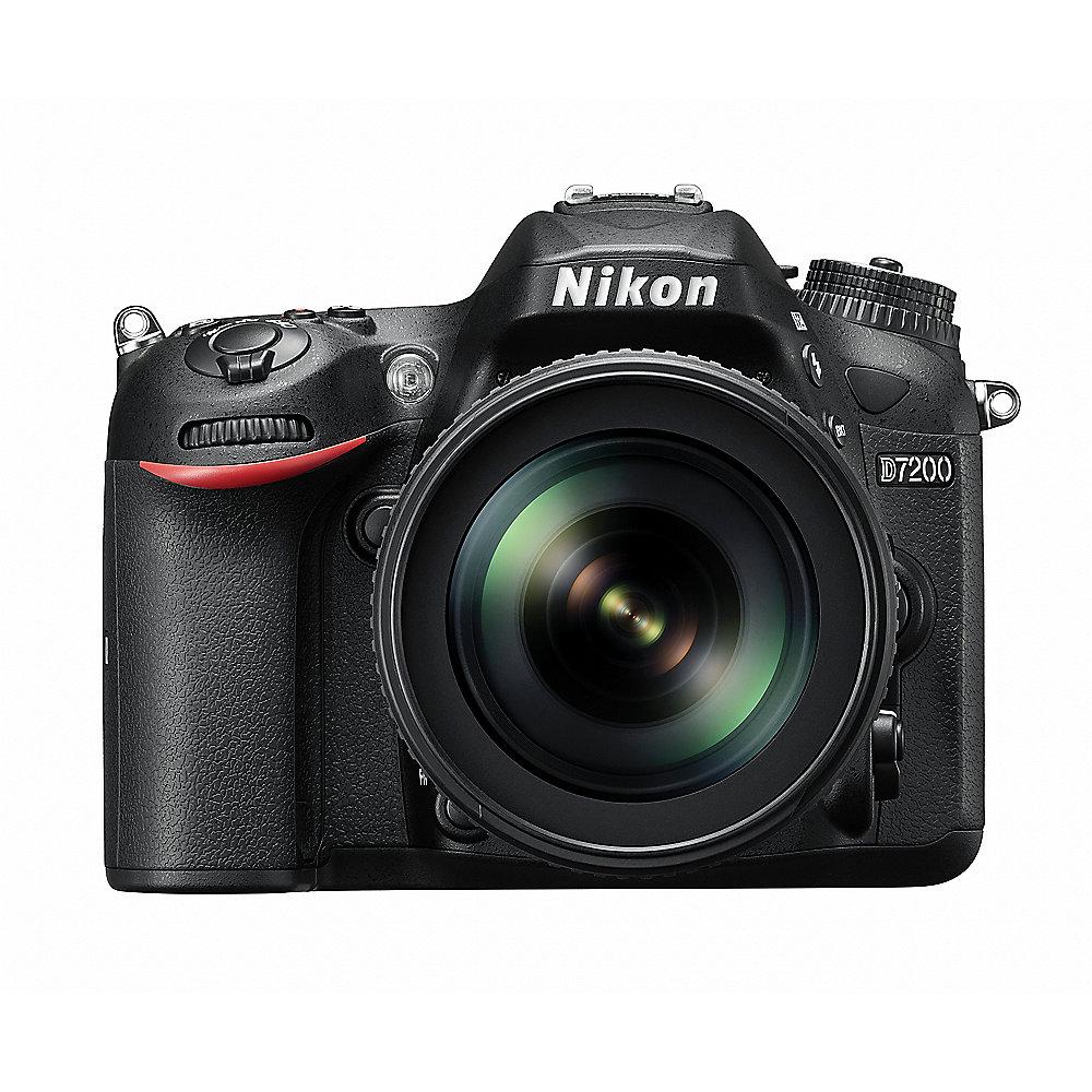 Nikon D7200 Kit AF-S 18-105mm 1:3,5-5,6 G ED VR Spiegelreflexkamera, Nikon, D7200, Kit, AF-S, 18-105mm, 1:3,5-5,6, G, ED, VR, Spiegelreflexkamera