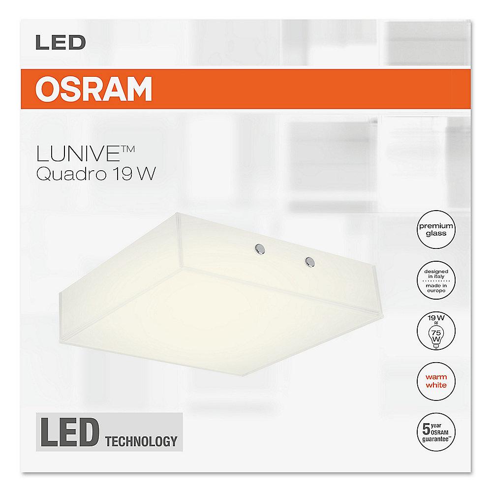 Osram Lunive Quadro LED-Wand-/ Deckenleuchte 20 x 20 cm weiß, Osram, Lunive, Quadro, LED-Wand-/, Deckenleuchte, 20, x, 20, cm, weiß