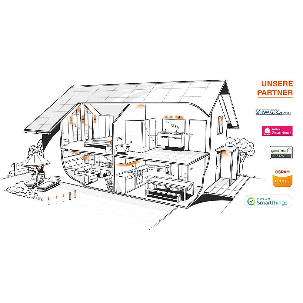 Osram SMART  Classic A60 Birne 10W (60W) E27 matt warmweiß dimmbar, Osram, SMART, Classic, A60, Birne, 10W, 60W, E27, matt, warmweiß, dimmbar