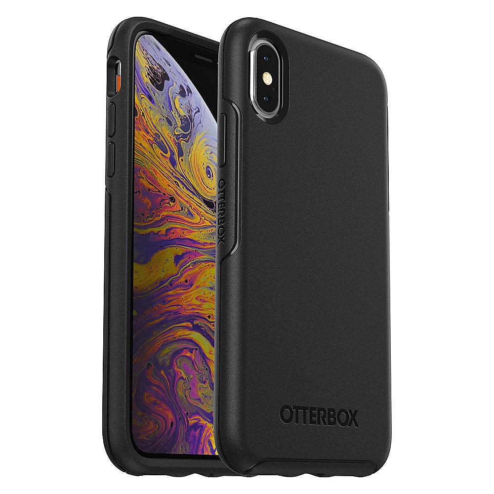 OtterBox Symmetry Series Schutzhülle für iPhone Xs schwarz 77-59572