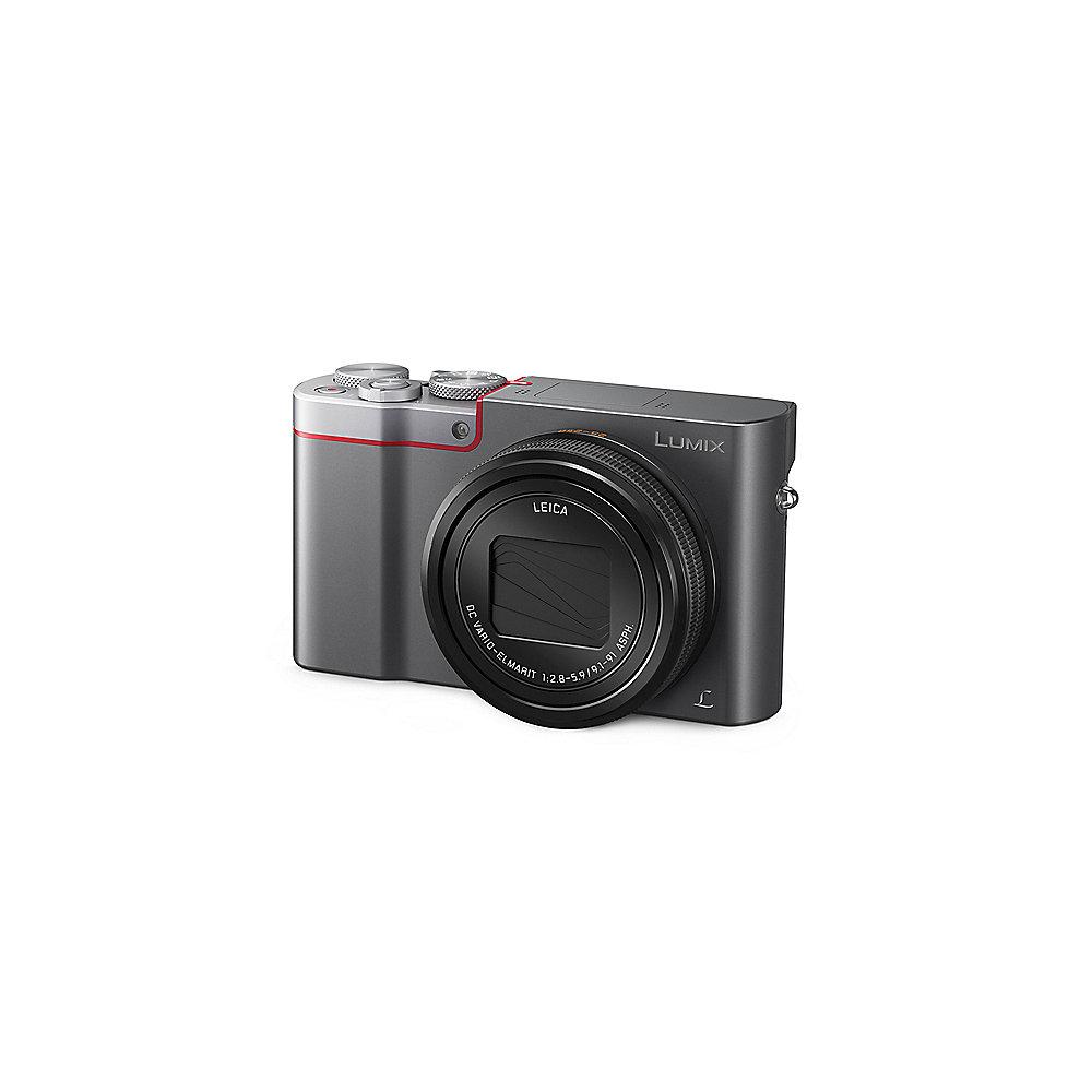 Panasonic Lumix DMC-TZ101 Reisezoom-Kamera silber