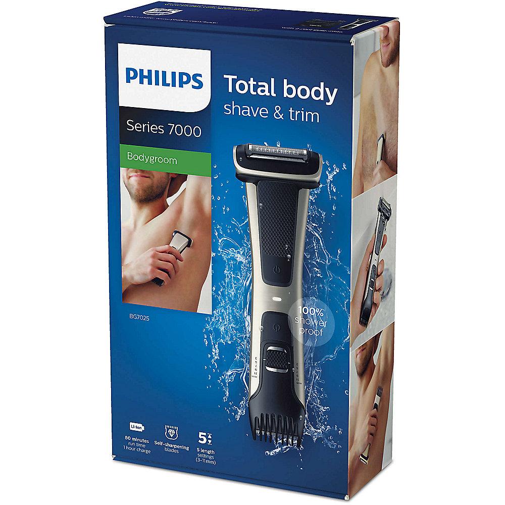 Philips BG7025/15 Wasserfester Bodygroomer mit zweiseitigem Design, Philips, BG7025/15, Wasserfester, Bodygroomer, zweiseitigem, Design