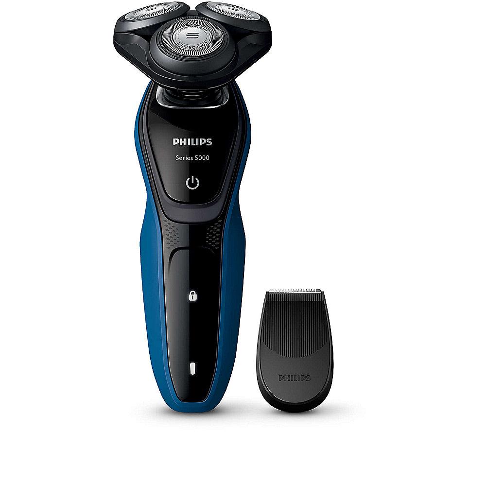 Philips S5250/06 Shaver series 5000 Nass-/Trockenrasierer Präzisionstrimmer Blau, Philips, S5250/06, Shaver, series, 5000, Nass-/Trockenrasierer, Präzisionstrimmer, Blau