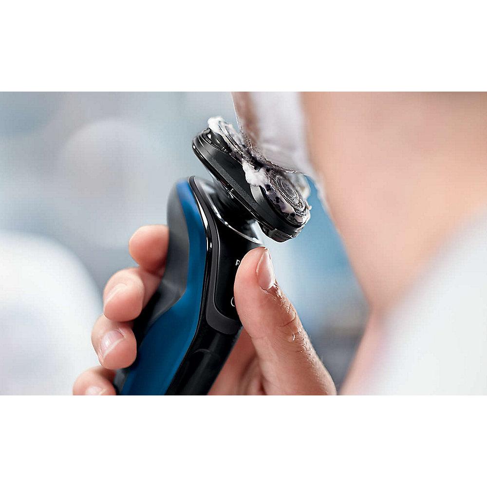 Philips S5250/06 Shaver series 5000 Nass-/Trockenrasierer Präzisionstrimmer Blau