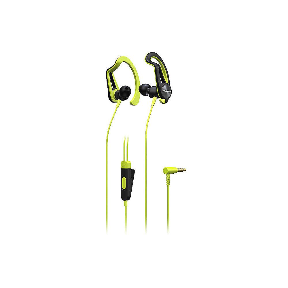 Pioneer SE-E5T-Y In-Ear Kopfhörer Sport spritzwassergeschützt, gelb, Pioneer, SE-E5T-Y, In-Ear, Kopfhörer, Sport, spritzwassergeschützt, gelb