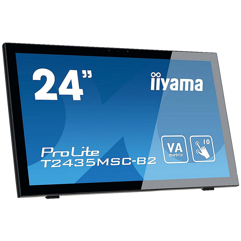 Proj. iiyama ProLite T2435MSC-B2 59.8cm (23.6") Multitouch-Monitor