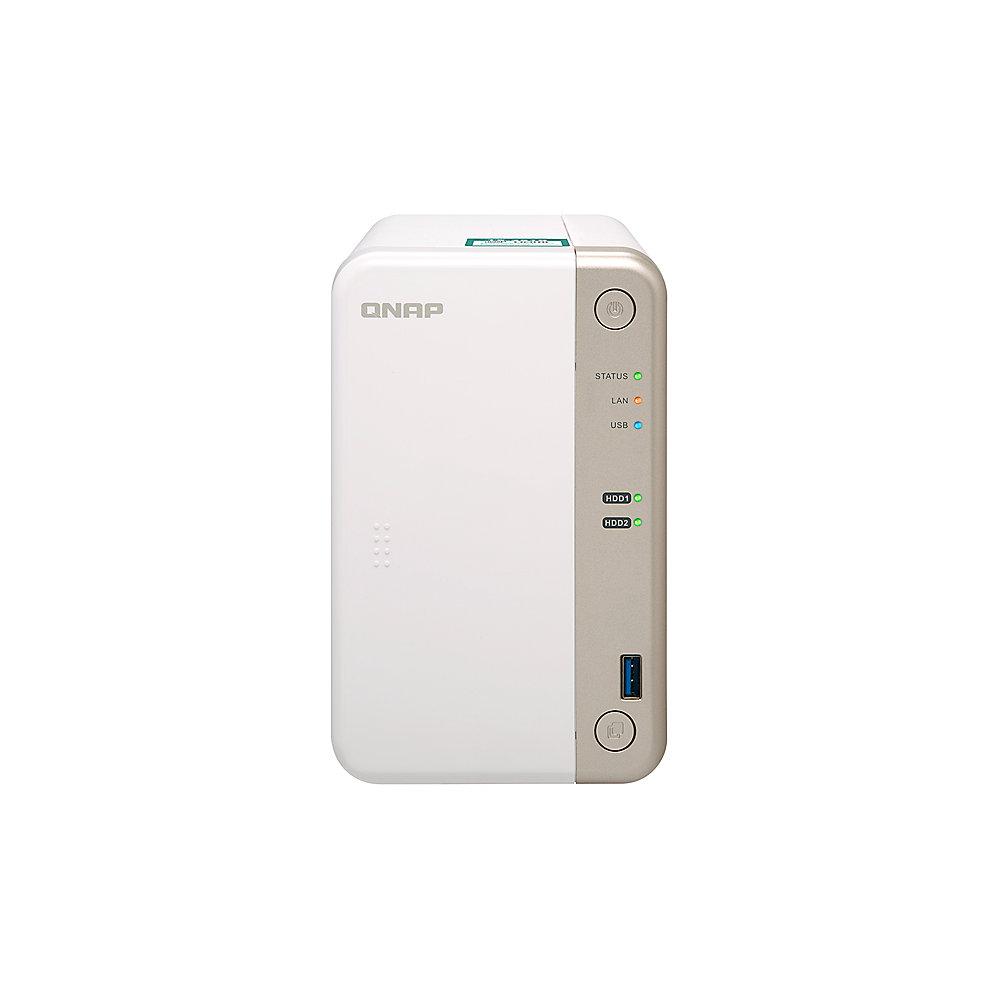 QNAP TS-251B-2G NAS System 2-Bay 20TB inkl. 2x 10TB Toshiba HDWG11AUZSVA, QNAP, TS-251B-2G, NAS, System, 2-Bay, 20TB, inkl., 2x, 10TB, Toshiba, HDWG11AUZSVA