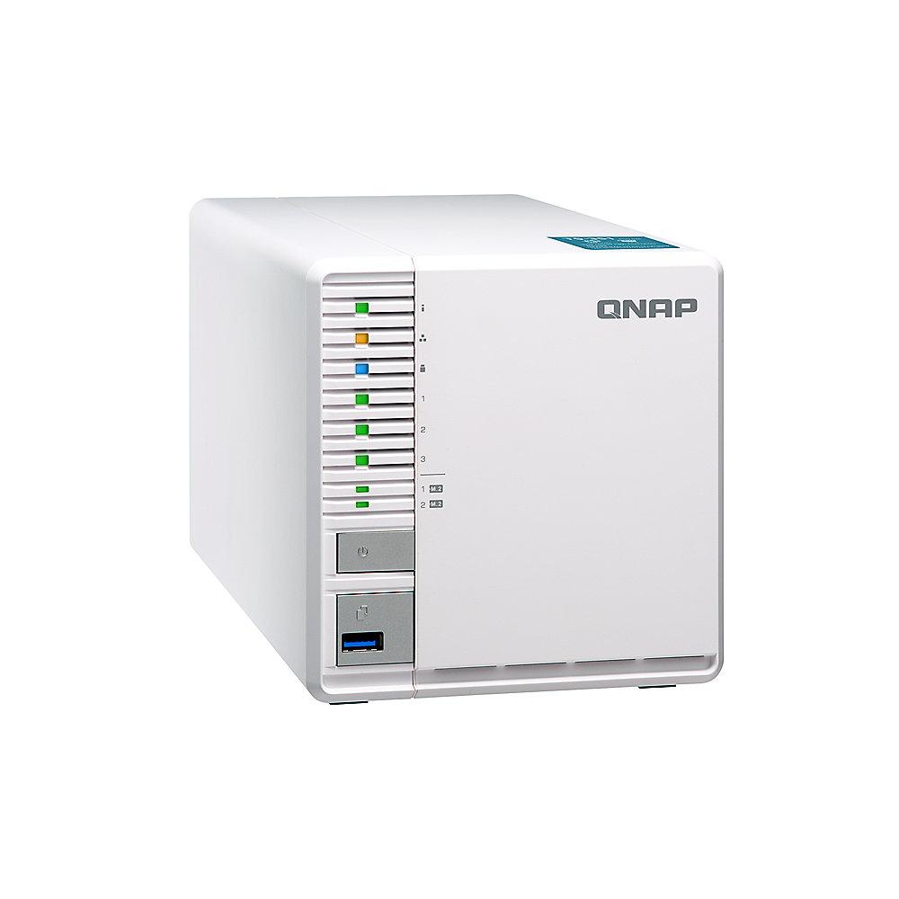 QNAP TS-351-2G NAS System 3-Bay 9TB inkl. 3x 3TB WD RED WD30EFRX, QNAP, TS-351-2G, NAS, System, 3-Bay, 9TB, inkl., 3x, 3TB, WD, RED, WD30EFRX