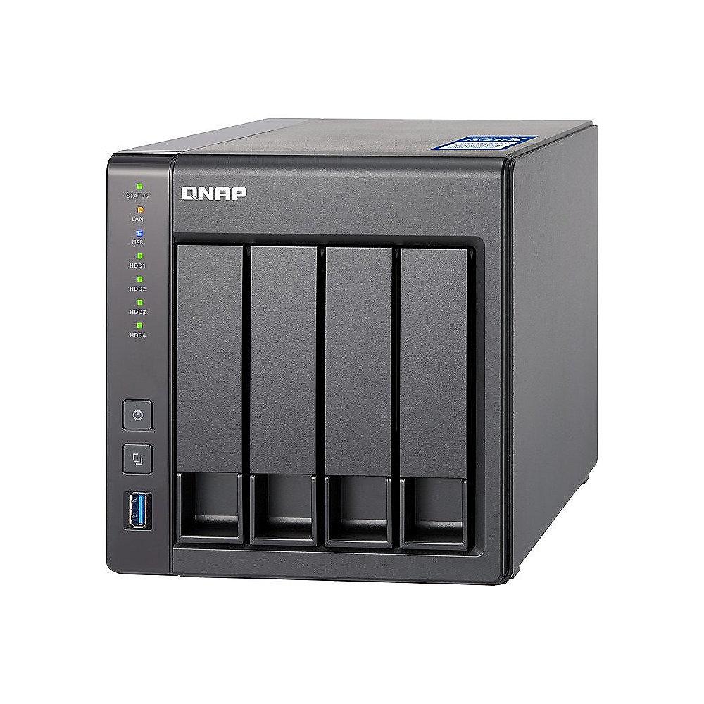 QNAP TS-431X-2G NAS System 4-Bay 16TB inkl. 4x 4TB WD RED WD40EFRX, QNAP, TS-431X-2G, NAS, System, 4-Bay, 16TB, inkl., 4x, 4TB, WD, RED, WD40EFRX