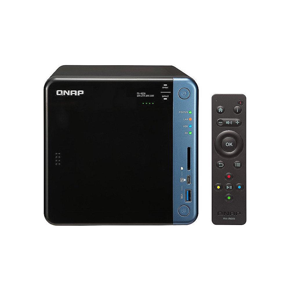 QNAP TS-453B-8G NAS System 4-Bay 12TB inkl. 4x 3TB WD RED WD30EFRX, QNAP, TS-453B-8G, NAS, System, 4-Bay, 12TB, inkl., 4x, 3TB, WD, RED, WD30EFRX