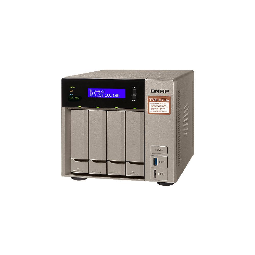 QNAP TVS-473e-4G NAS System 4-Bay Education Artikel – Nachweispflichtig