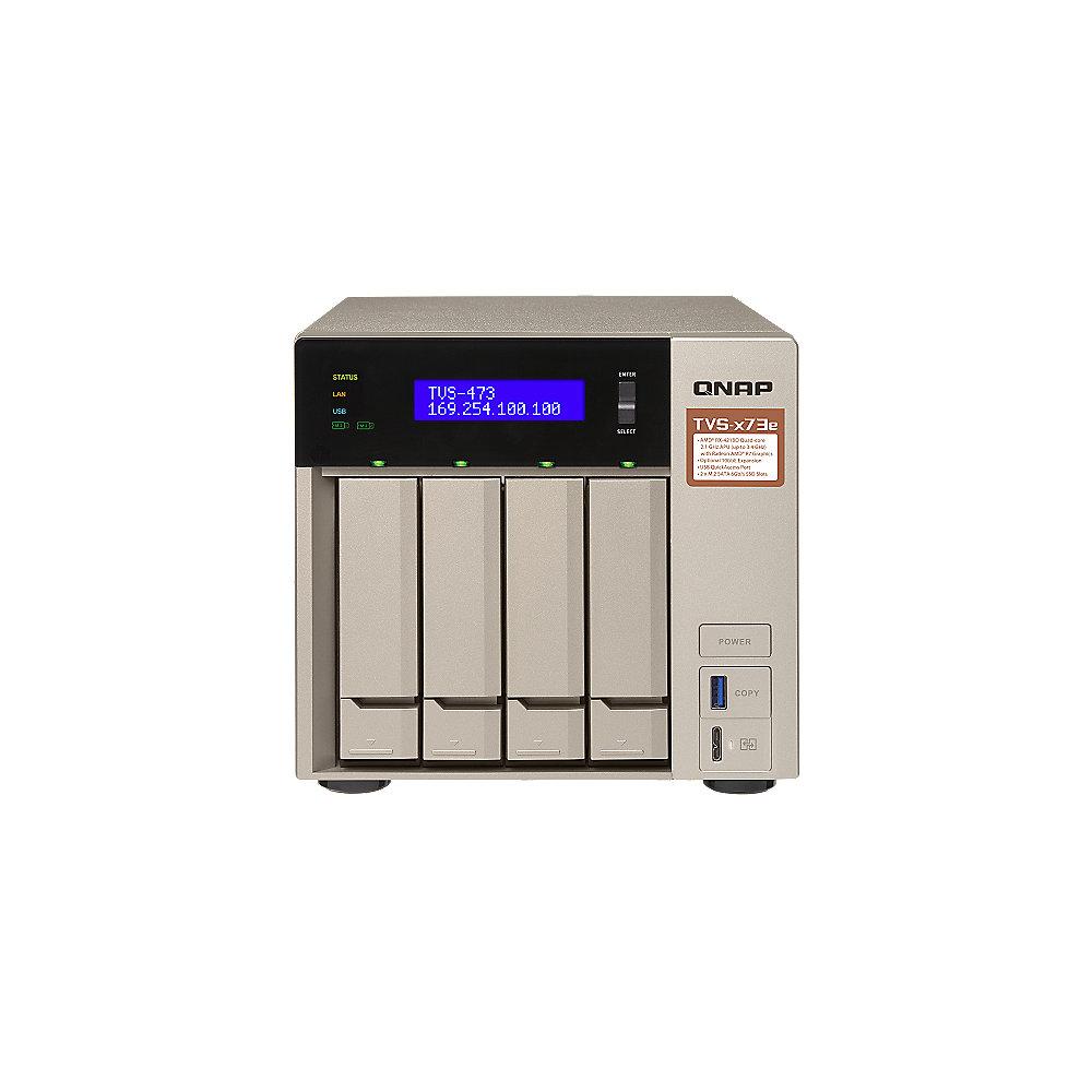 QNAP TVS-473e-4G NAS System 4-Bay Education Artikel – Nachweispflichtig