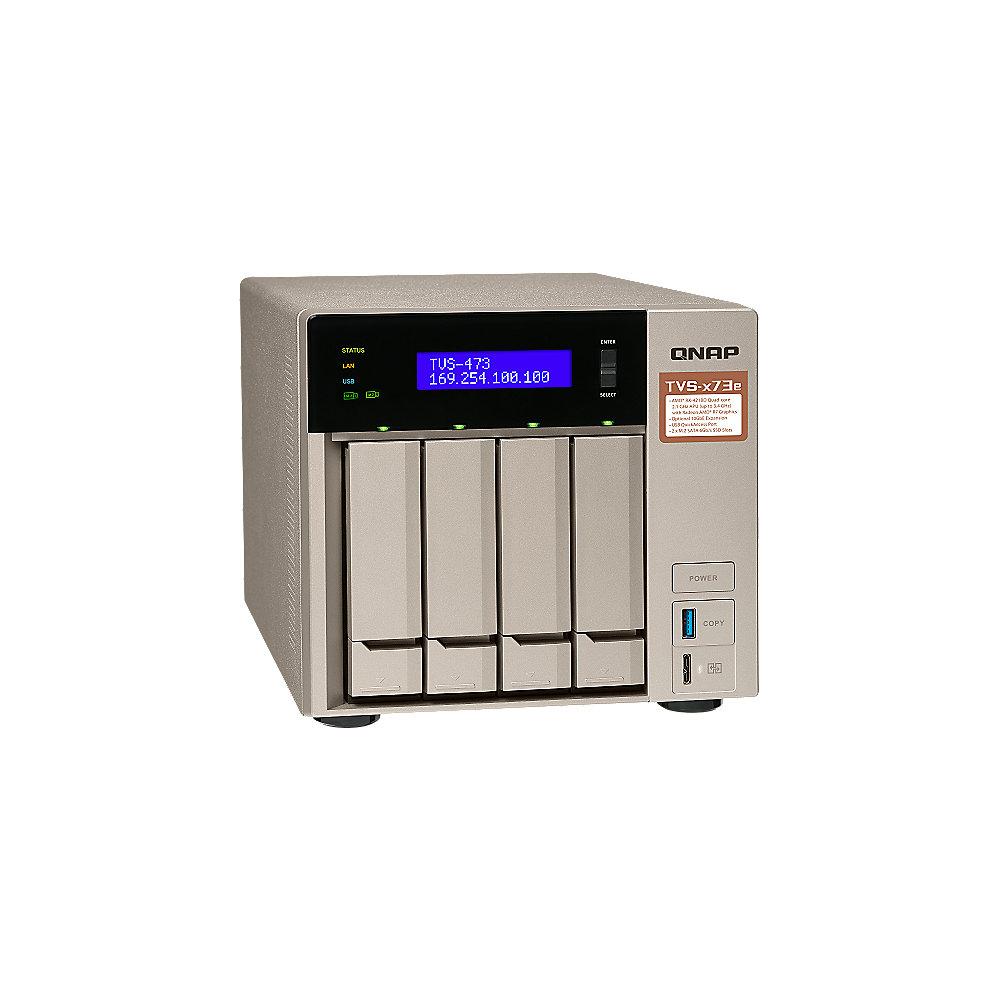 QNAP TVS-473e-4G NAS System 4-Bay Education Artikel – Nachweispflichtig