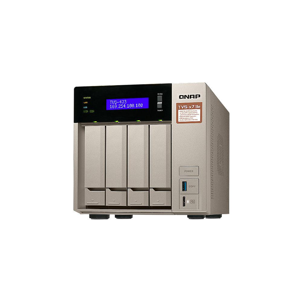 QNAP TVS-473e-4G NAS System 4-Bay Education Artikel – Nachweispflichtig