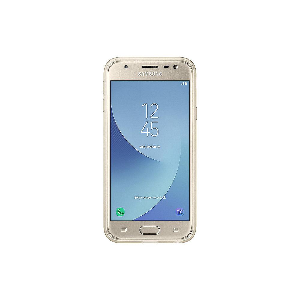 Samsung EF-AJ330 Jelly Cover für Galaxy J3 (2017) gold