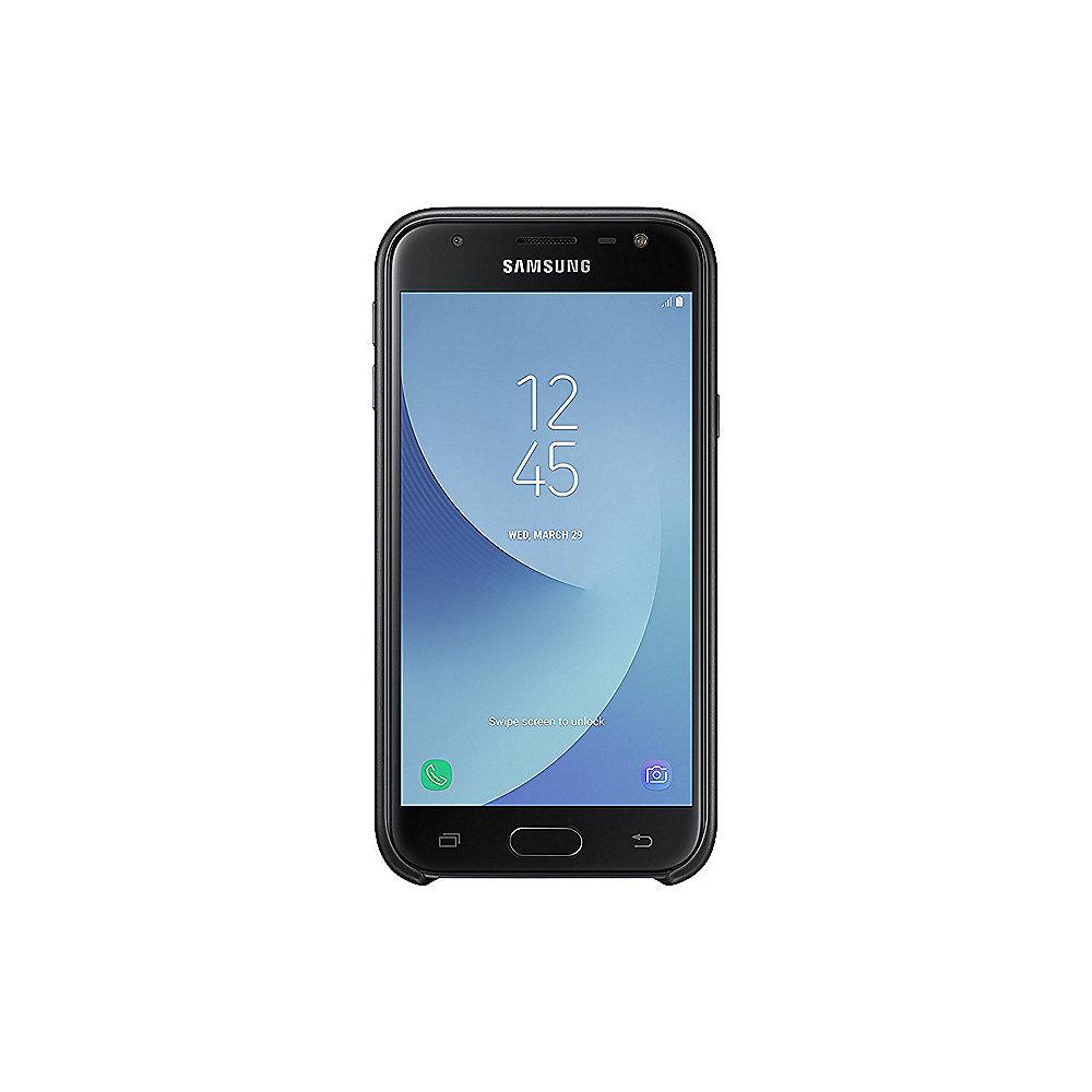 Samsung EF-PJ330 Dual Layer Cover für Galaxy J3 (2017) schwarz, Samsung, EF-PJ330, Dual, Layer, Cover, Galaxy, J3, 2017, schwarz