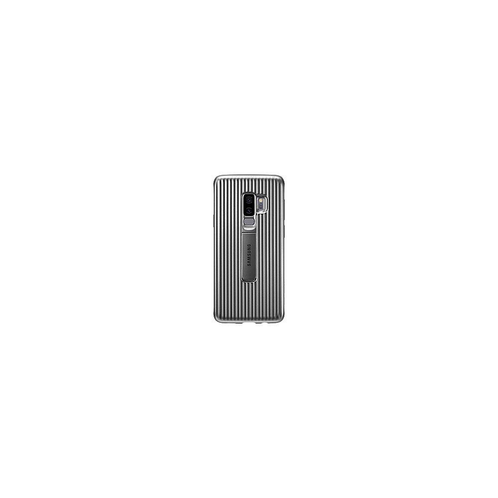 Samsung EF-RG965 Protective Standing Cover für Galaxy S9  silber