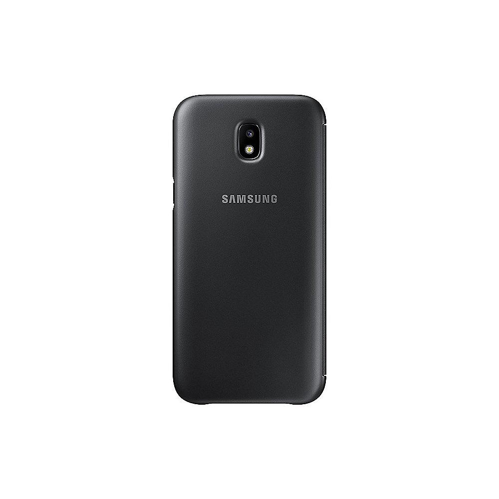 Samsung EF-WJ530 Wallet Cover für Galaxy J5 (2017) schwarz