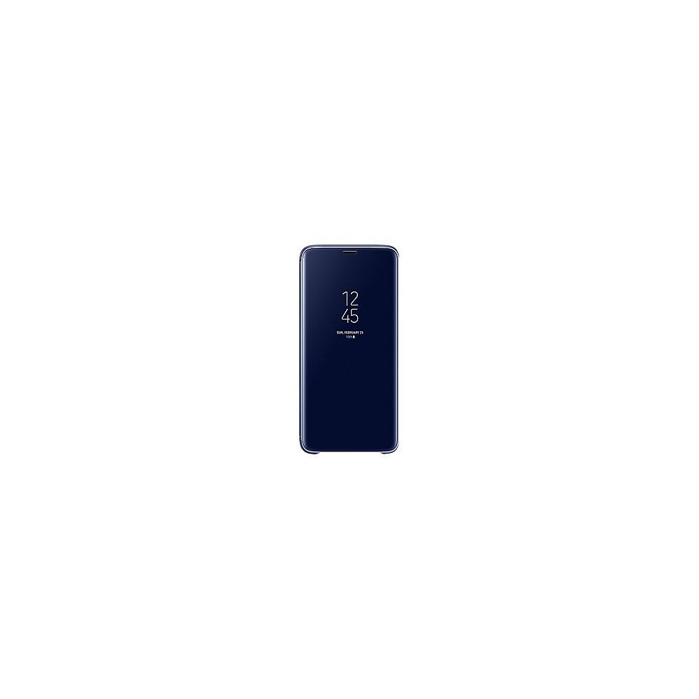 Samsung EF-ZG965 Clear View Standing Cover für Galaxy S9  blau