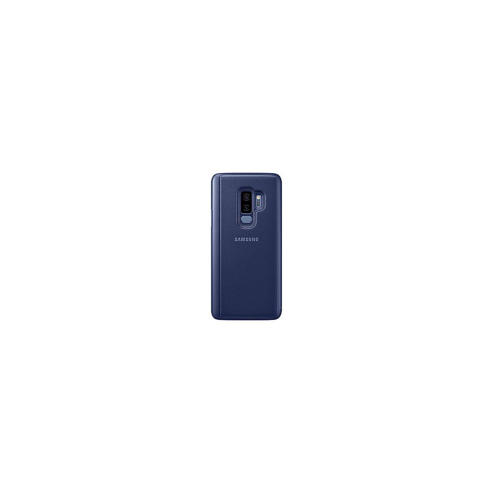 Samsung EF-ZG965 Clear View Standing Cover für Galaxy S9  blau, Samsung, EF-ZG965, Clear, View, Standing, Cover, Galaxy, S9, blau