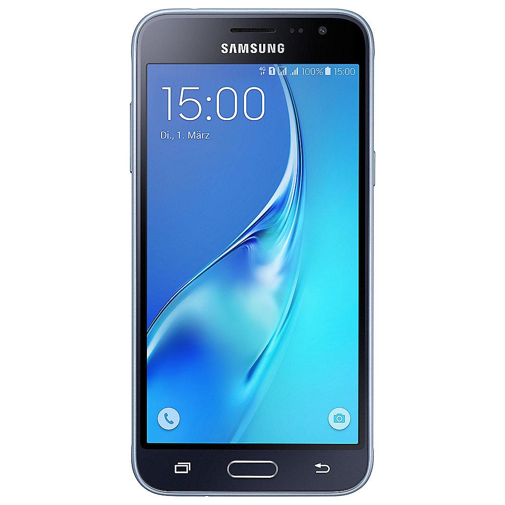 Samsung GALAXY J3 (2016) Duos J320FD schwarz Android Smartphone, Samsung, GALAXY, J3, 2016, Duos, J320FD, schwarz, Android, Smartphone