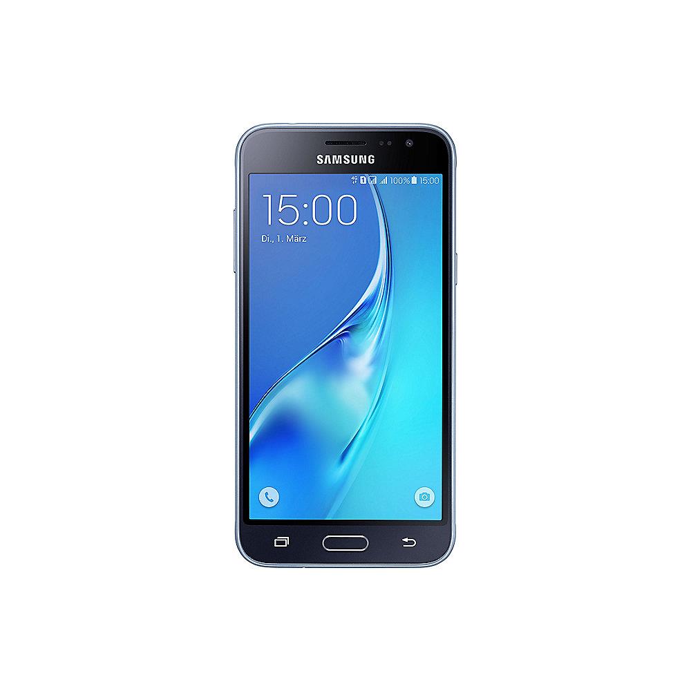 Samsung GALAXY J3 (2016) Duos J320FD schwarz Android Smartphone, Samsung, GALAXY, J3, 2016, Duos, J320FD, schwarz, Android, Smartphone