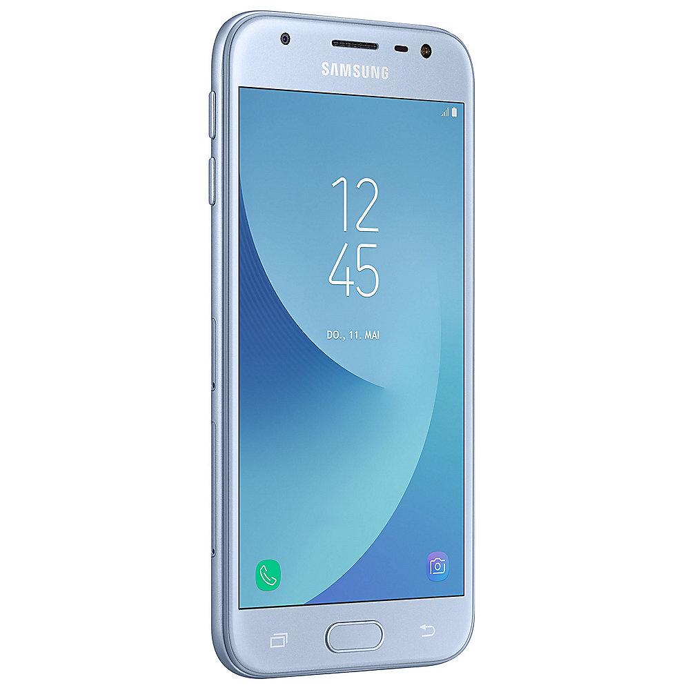 Samsung Galaxy J3 (2017) Duos J330FD blue Android 7.0 Smartphone, Samsung, Galaxy, J3, 2017, Duos, J330FD, blue, Android, 7.0, Smartphone